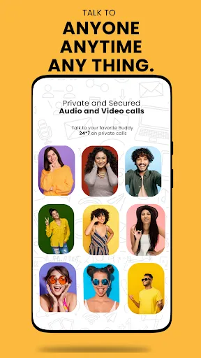 Скриншот 6 — Buddy Call: Make New Friends