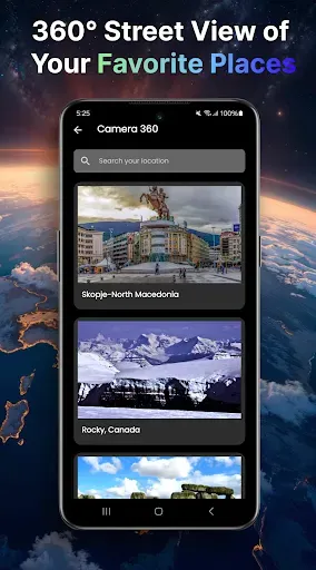 Скриншот 4 — Live Earth: GPS Map Tracker