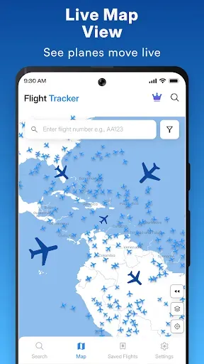 Скриншот 4 — Flight Tracker - Track Plane