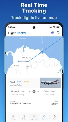 Скриншот 7 — Flight Tracker - Track Plane