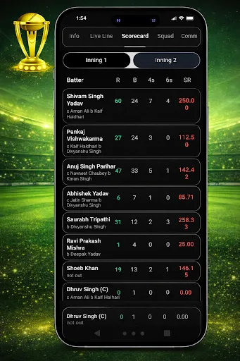 Скриншот 5 — Live Cricket TV HD Streaming