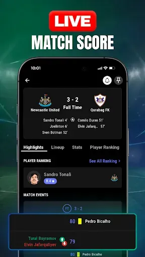 Скриншот 3 — GoalBlitz -Живой футбол
