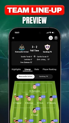 Скриншот 5 — GoalBlitz -Живой футбол