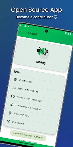 Скриншот 8 — Mutify - Mute annoying ads