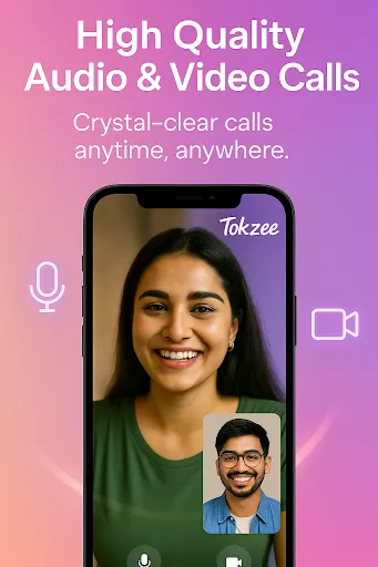 Скриншот 3 — Tokzee App: Make new Friends!