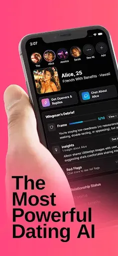 Скриншот 1 — Wingman: AI Dating Coach