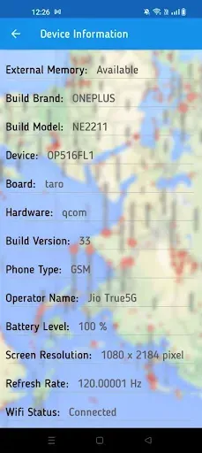 Скриншот 5 — Live Location, GPS Coordinates