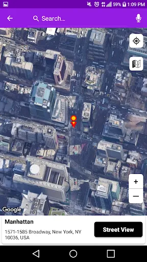 Скриншот 8 — жить ул вид 360 - Земля карта