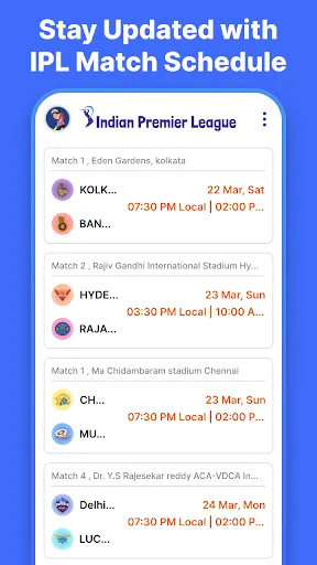 Скриншот 4 — Live Cricket Score