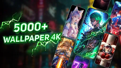 Скриншот 1 — Живые обои: 4K HD 3D 4D