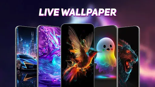 Скриншот 3 — Живые обои: 4K HD 3D 4D