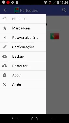 Скриншот 4 — Dicionário de Português