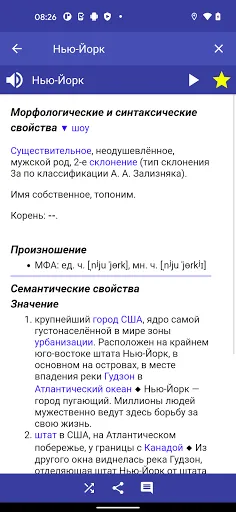 Скриншот 7 — Русский словарь