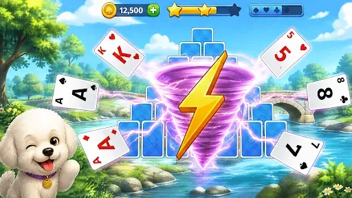 Скриншот 2 — TriPeaks Solitaire Match