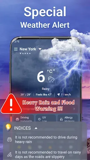 Скриншот 6 — Local Weather & News - Radar