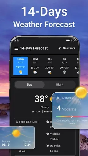 Скриншот 7 — Local Weather & News - Radar