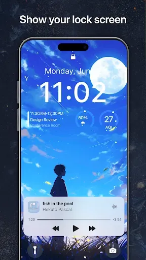 Скриншот 2 — LockScreen & Theme iOS