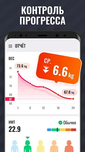 Скриншот 3 — Похудеть фитнес для Женщин