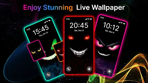 Скриншот 1 — Silly Smiles 4K Live Wallpaper