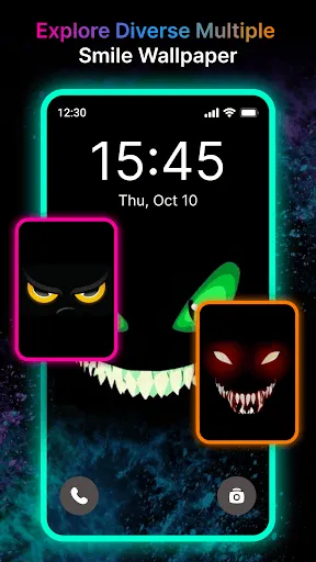 Скриншот 2 — Silly Smiles 4K Live Wallpaper