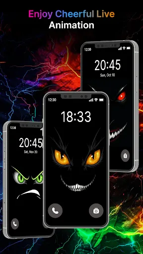 Скриншот 3 — Silly Smiles 4K Live Wallpaper