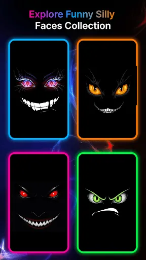 Скриншот 4 — Silly Smiles 4K Live Wallpaper