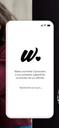 Скриншот 2 — Waiter: rencontres par IA