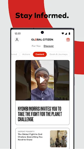 Скриншот 6 — Global Citizen
