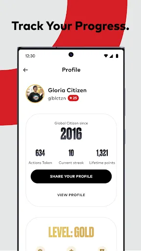 Скриншот 7 — Global Citizen