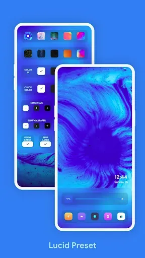 Скриншот 1 — Lucid for KLWP Pro