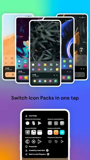 Скриншот 3 — Lucid for KLWP Pro