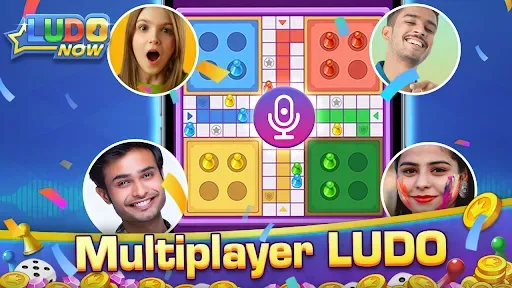 Скриншот 1 — Ludo Now: Online Board Game