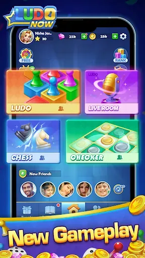 Скриншот 3 — Ludo Now: Online Board Game