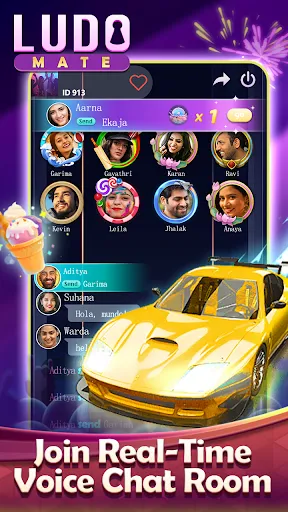 Скриншот 2 — Ludo Mate: Online Board Game
