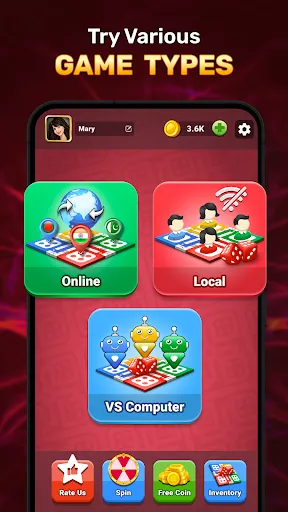Скриншот 2 — Ludo Boss - Multiplayer Game