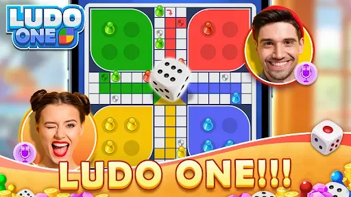 Скриншот 1 — Ludo ONE! Online Board Game