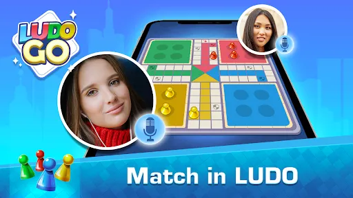 Скриншот 1 — Ludo Go: Online Board Game