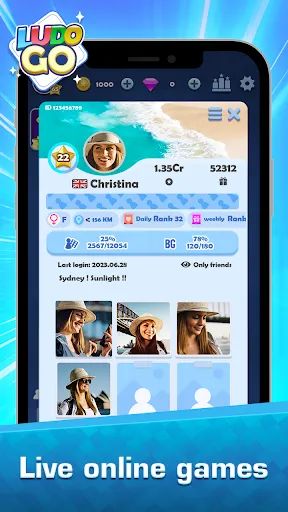 Скриншот 4 — Ludo Go: Online Board Game