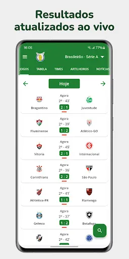 Скриншот 1 — Brasileirão 2026 Série A B e C