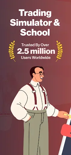 Скриншот 1 — Forex Trading School & Game