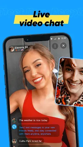 Скриншот 1 — Omega - Live video chat