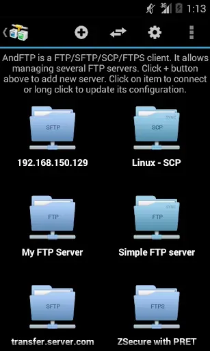 Скриншот 2 — AndFTPPro