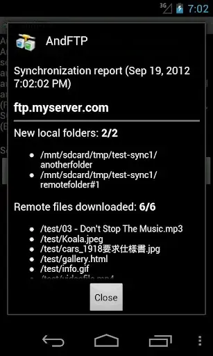 Скриншот 6 — AndFTPPro