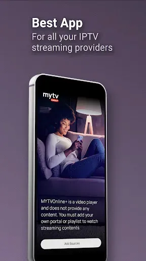 Скриншот 1 — MYTVOnline+ IPTV Player