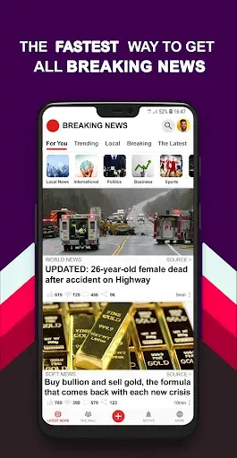 Скриншот 1 — Australia Breaking News
