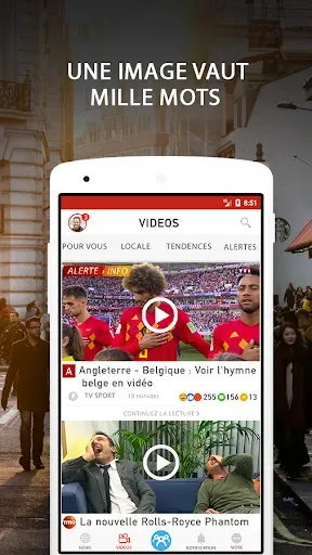 Скриншот 4 — Alertes info Belgique