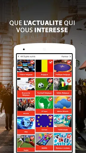 Скриншот 7 — Alertes info Belgique