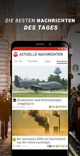 Скриншот 3 — Eilmeldung Deutschland
