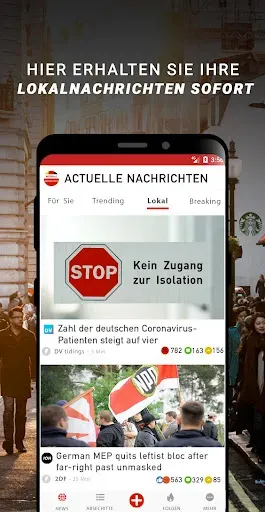 Скриншот 4 — Eilmeldung Deutschland