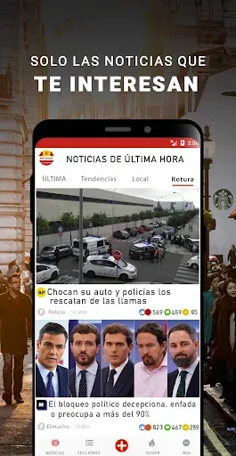 Скриншот 3 — España ultimas noticias